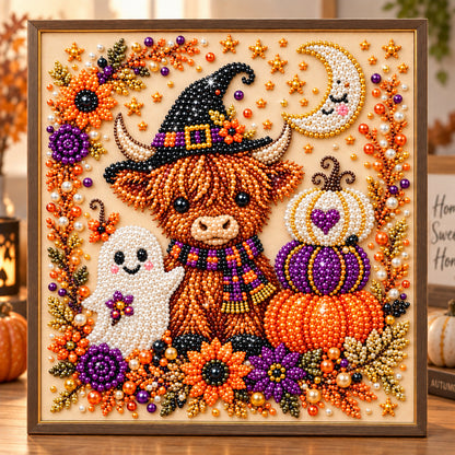 🔥 EARLY HALLOWEEN SALE 49% OFF - Magical Halloween DIY Diamond Pearl Art Kit GFTONPT705