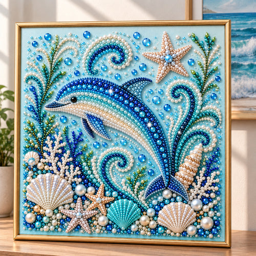 🔥 EARLY CHRISTMAS SALE 49% OFF - Marine Life DIY Diamond Pearl Art Kit GFTONPT712