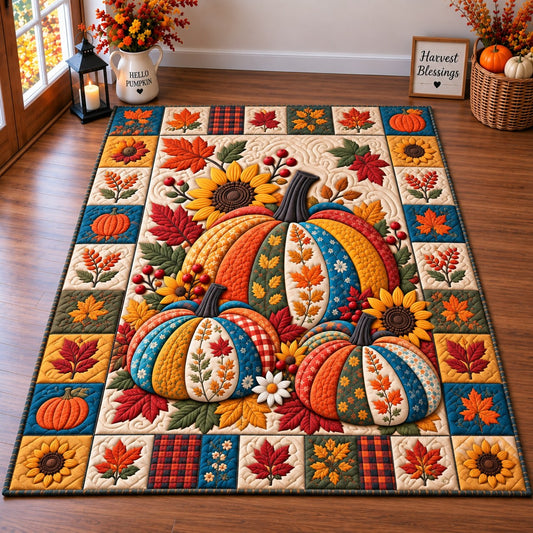 Pumpkin Autumn Dreams Area Rug GFTONPT843