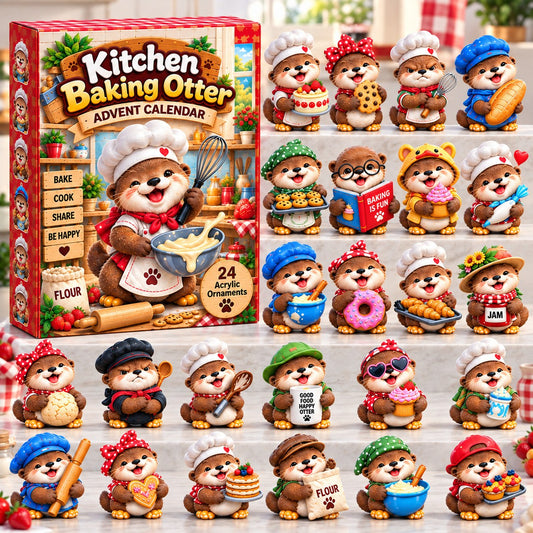 Kitchen Baking Otter Advent Calendar 2026 GFTONPT882
