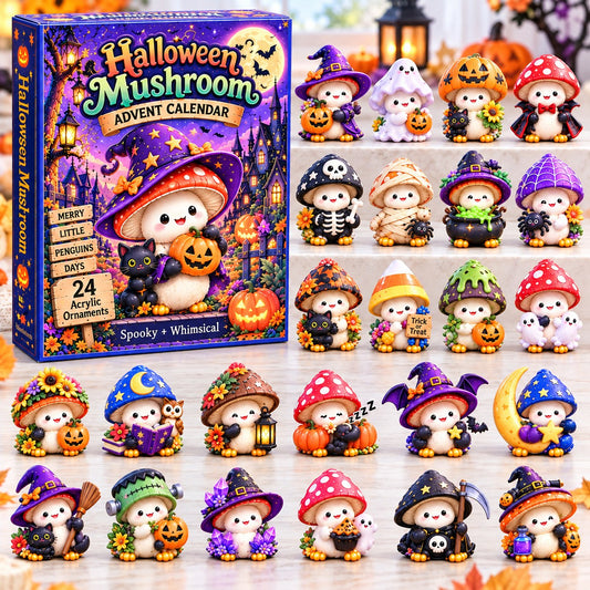 Halloween Mushroom Advent Calendar 2026 GFTONPT889