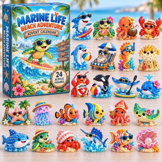Marine Life Beach Adventure Advent Calendar 2026 GFTONPT901