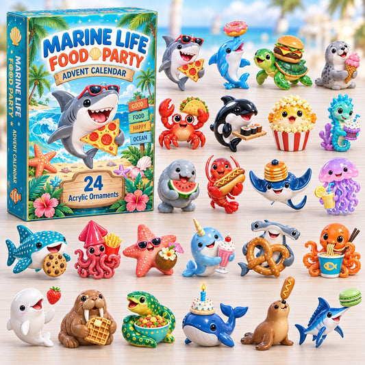 Marine Life Food Party Advent Calendar 2026 GFTONPT905