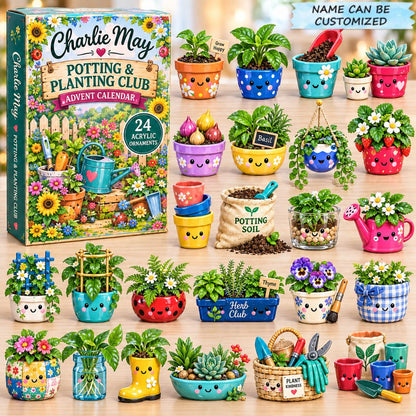 Custom Name Potting & Planting Advent Calendar 2026 GFTONPT926