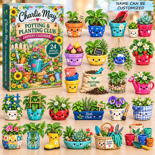 Custom Name Potting & Planting Advent Calendar 2026 GFTONPT926