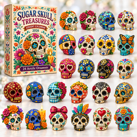 Sugar Skull Treasures Advent Calendar 2026 GFTONPT943