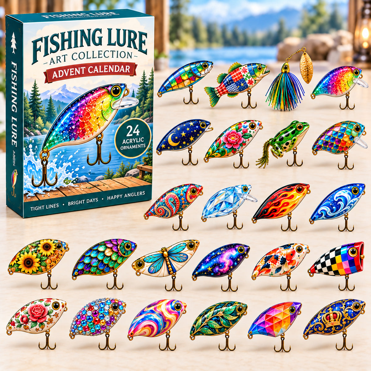 Fishing Lure Advent Calendar 2026 GFTONPT949