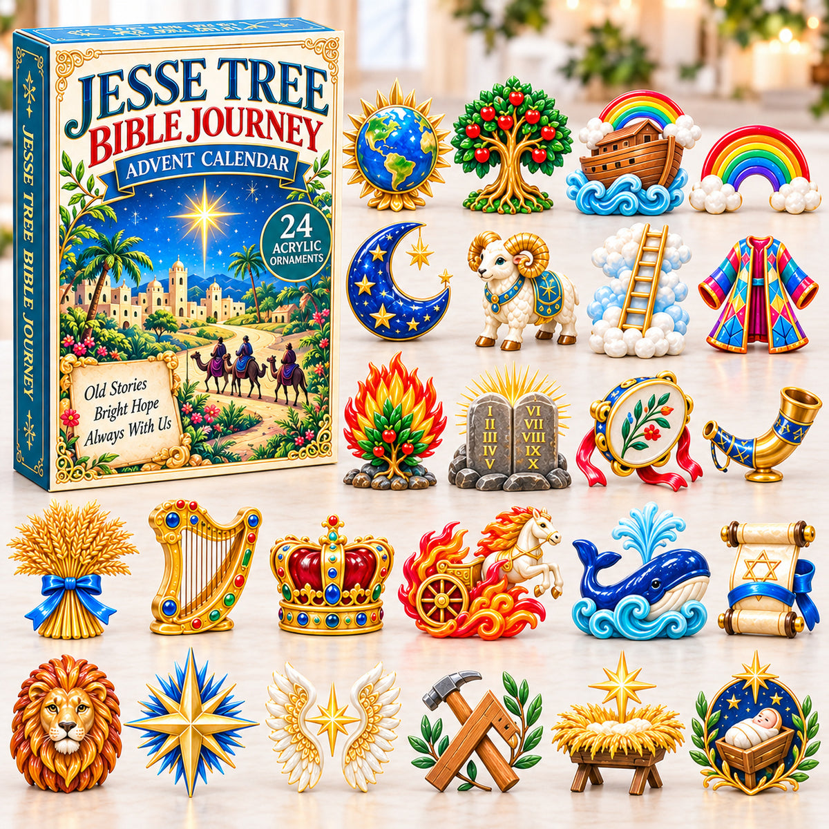 Jesse Tree Bible Journey Advent Calendar 2026 GFTONPT955