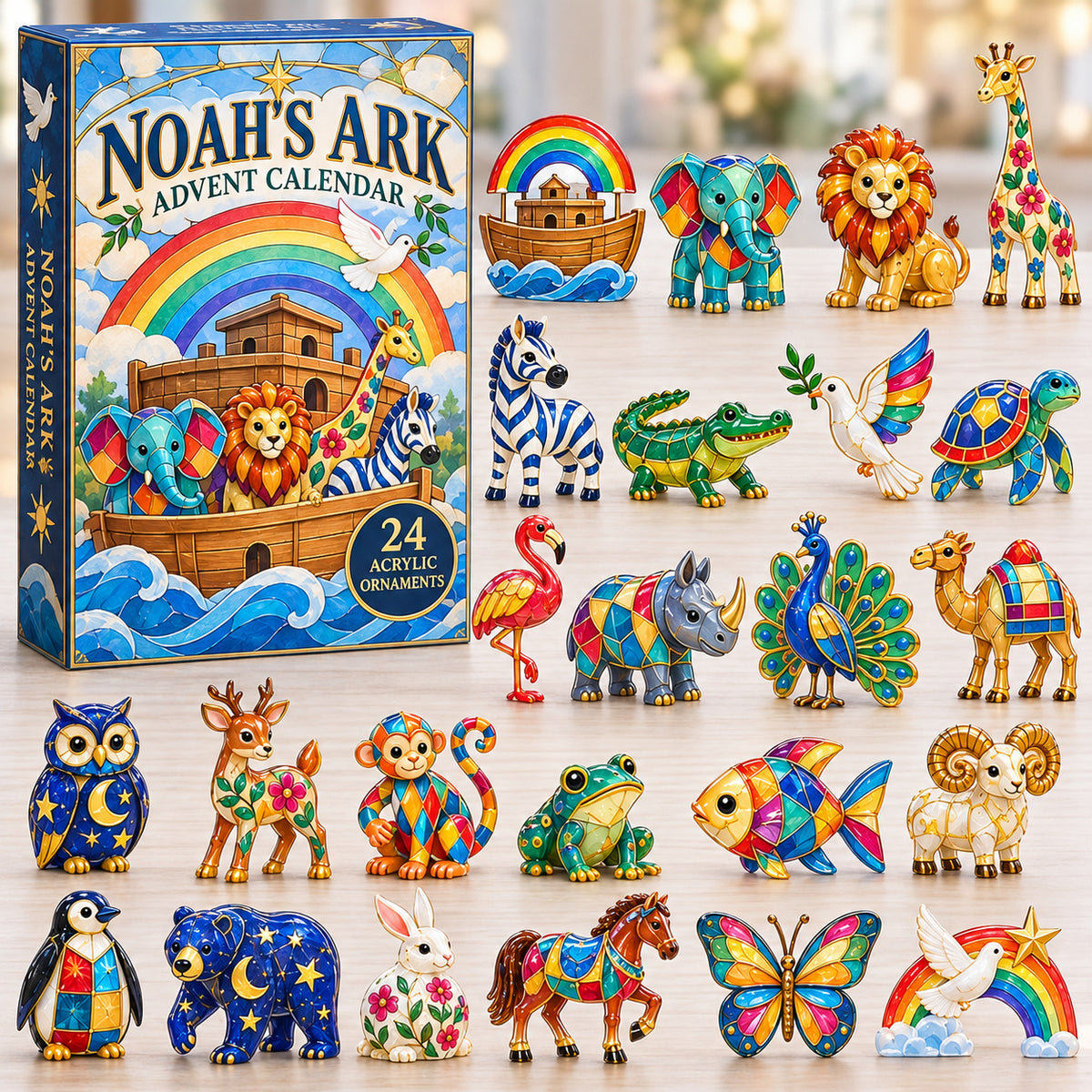 Noah Ark Animal Advent Calendar 2026 GFTONPT956