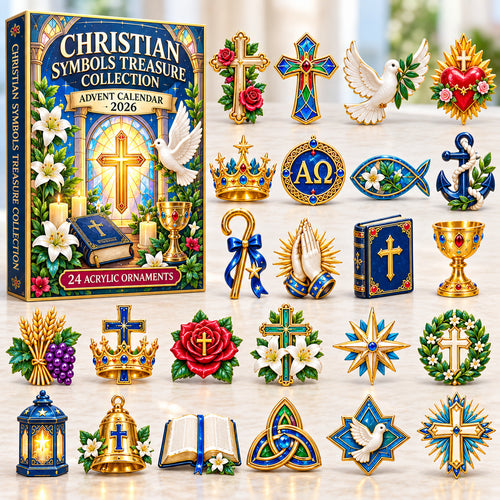 Christian Symbols Treasure Collection Advent Calendar 2026 GFTONPT960