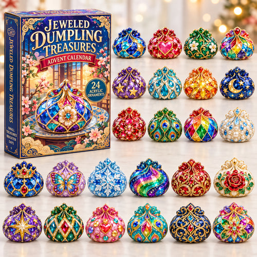 Jeweled Dumpling Treasures Advent Calendar 2026 GFTONPT963