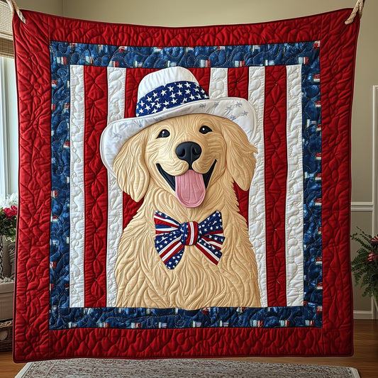 Golden Retriever Quilted Blanket GFTONT017