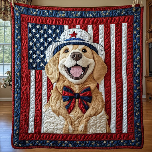 Golden Retriever Quilted Blanket GFTONT020