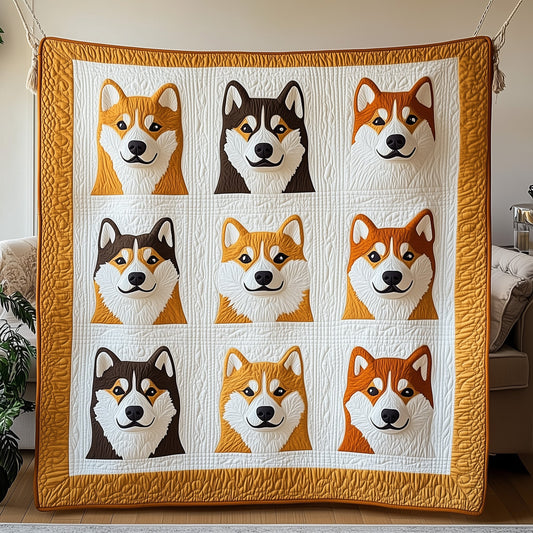 Shiba Quilted Blanket GFTONT028