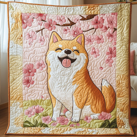 Shiba Quilted Blanket GFTONT035