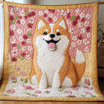 Shiba Quilted Blanket GFTONT036