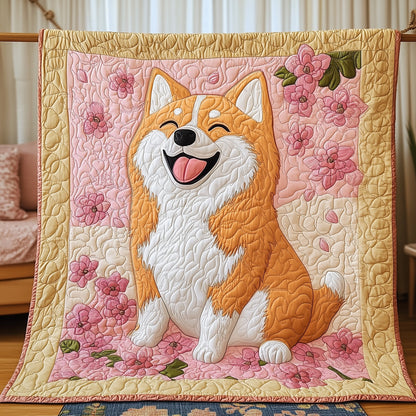 Shiba Quilted Blanket GFTONT039