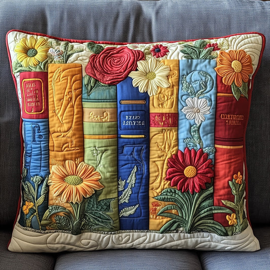 Book Quilted Pillow Case GFTONT1001