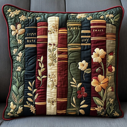 Book Charm Quilted Pillow Case GFTONT1005