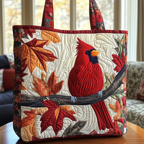 Charming Cardinal Quilted Tote Bag GFTONT1016