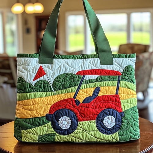 Golf Time Quilted Tote Bag GFTONT1024