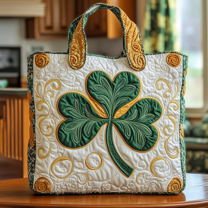 Irish Shamrock Quilted Tote Bag GFTONT1068