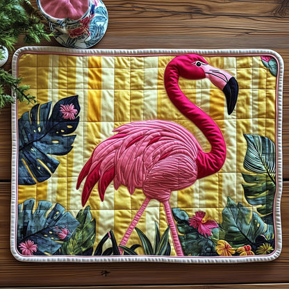 Tropical Flamingo Quilted Placemat GFTONT1100