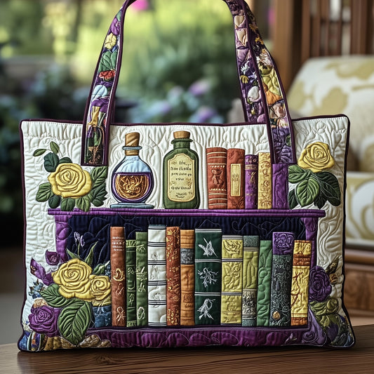 Potion Shelf Quilted Tote Bag GFTONT1151