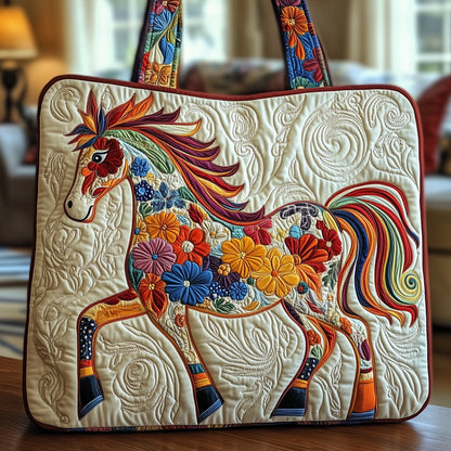 Horse Quilted Tote Bag GFTONT1162