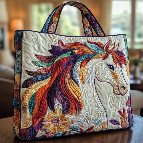 Horse Quilted Tote Bag GFTONT1164