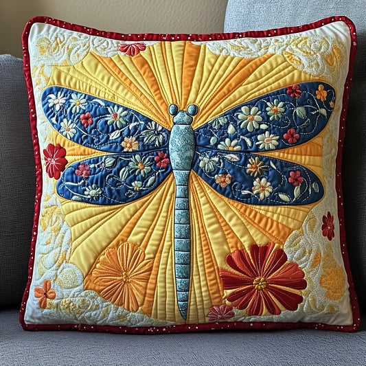 Dragonfly Quilted Pillow Case GFTONT1188