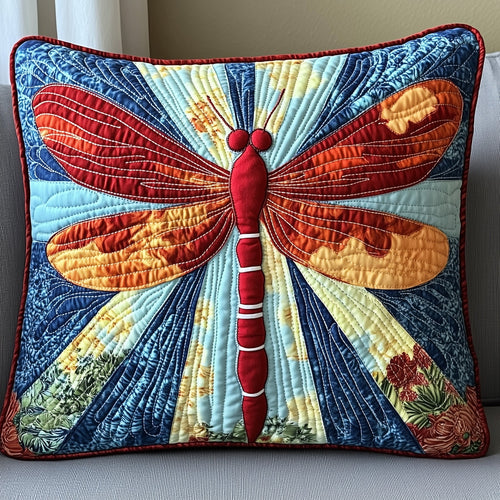 Dragonfly Quilted Pillow Case GFTONT1190