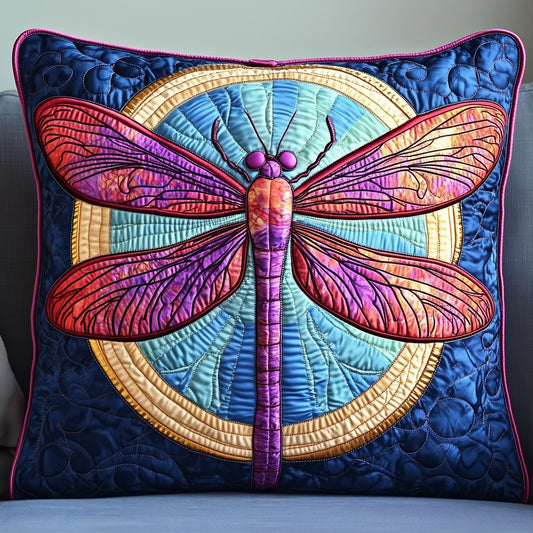 Celestial Dragonfly Quilted Pillow Case GFTONT1193