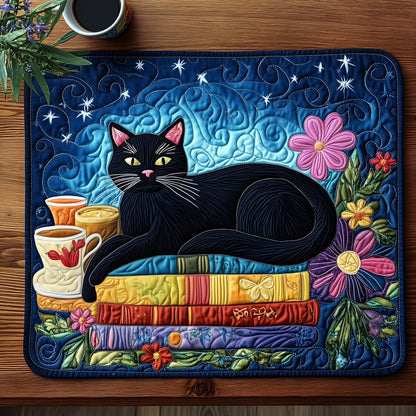 Cat and Book Quilted Placemat GFTONT1200