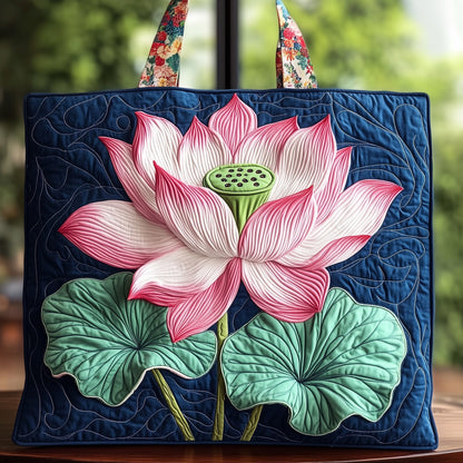 Lotus Tales Quilted Tote Bag GFTONT1221