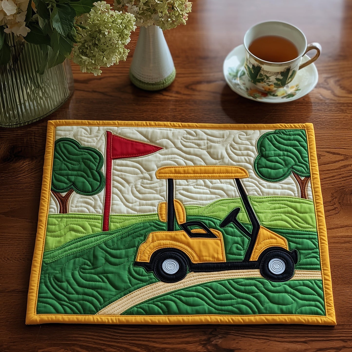 Golf Cart Quilted Placemat GFTONT1337