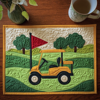 Golf Cart Quilted Placemat GFTONT1338