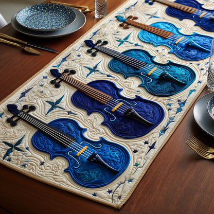 Violin Quilted Table Runner GFTONT1486