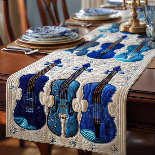 Violin Quilted Table Runner GFTONT1488