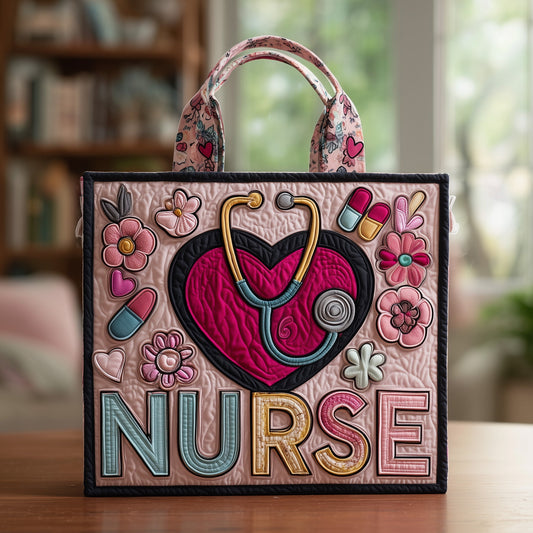 Nurse Quilted Tote Bag GFTONT1509