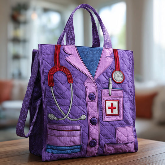 Nurse Outfit Quilted Tote Bag GFTONT1517