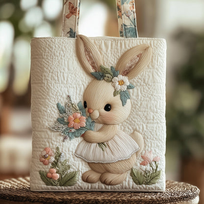 Bunny Quilted Tote Bag GFTONT1536
