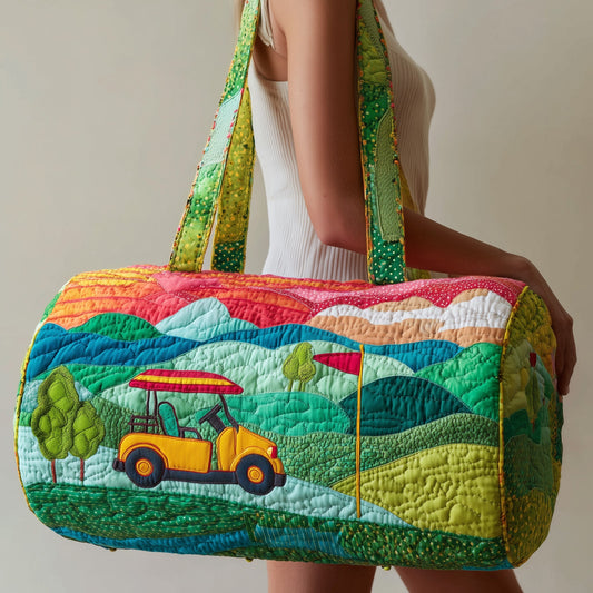 Golf Cart Quilted Duffle Bag GFTONT1571