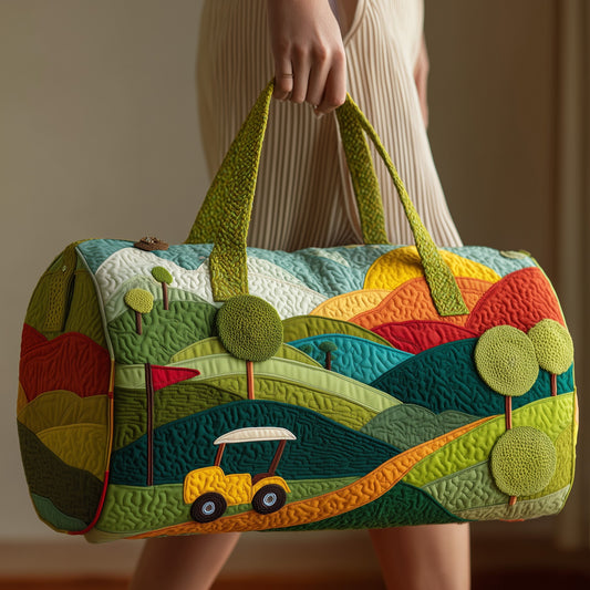 Golf Cart Quilted Duffle Bag GFTONT1574