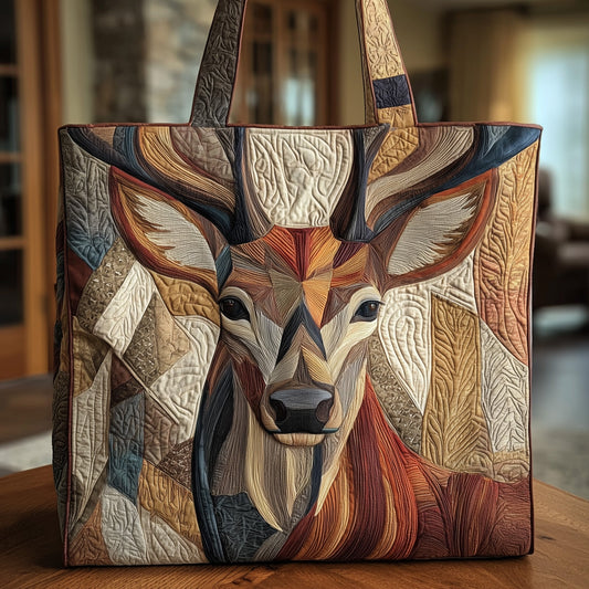 Deer Quilted Tote Bag GFTONT1604