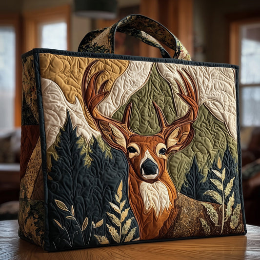 Deer Quilted Tote Bag GFTONT1608