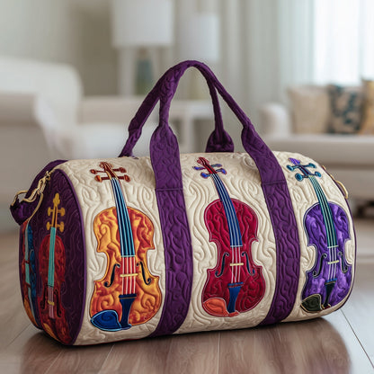 Violin Quilted Duffle Bag GFTONT1636