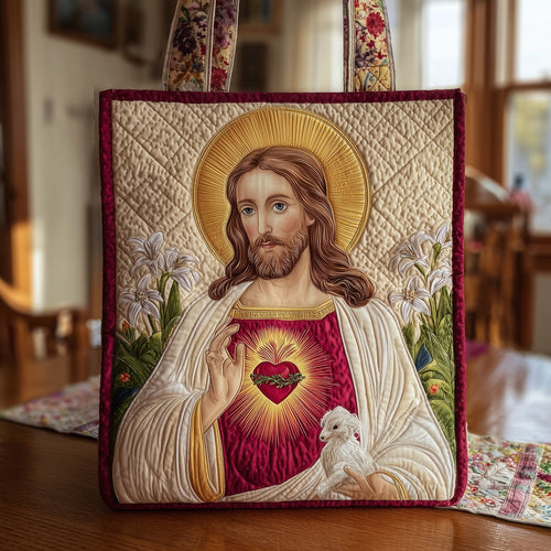 Blessing Wish Quilted Tote Bag GFTONT1689