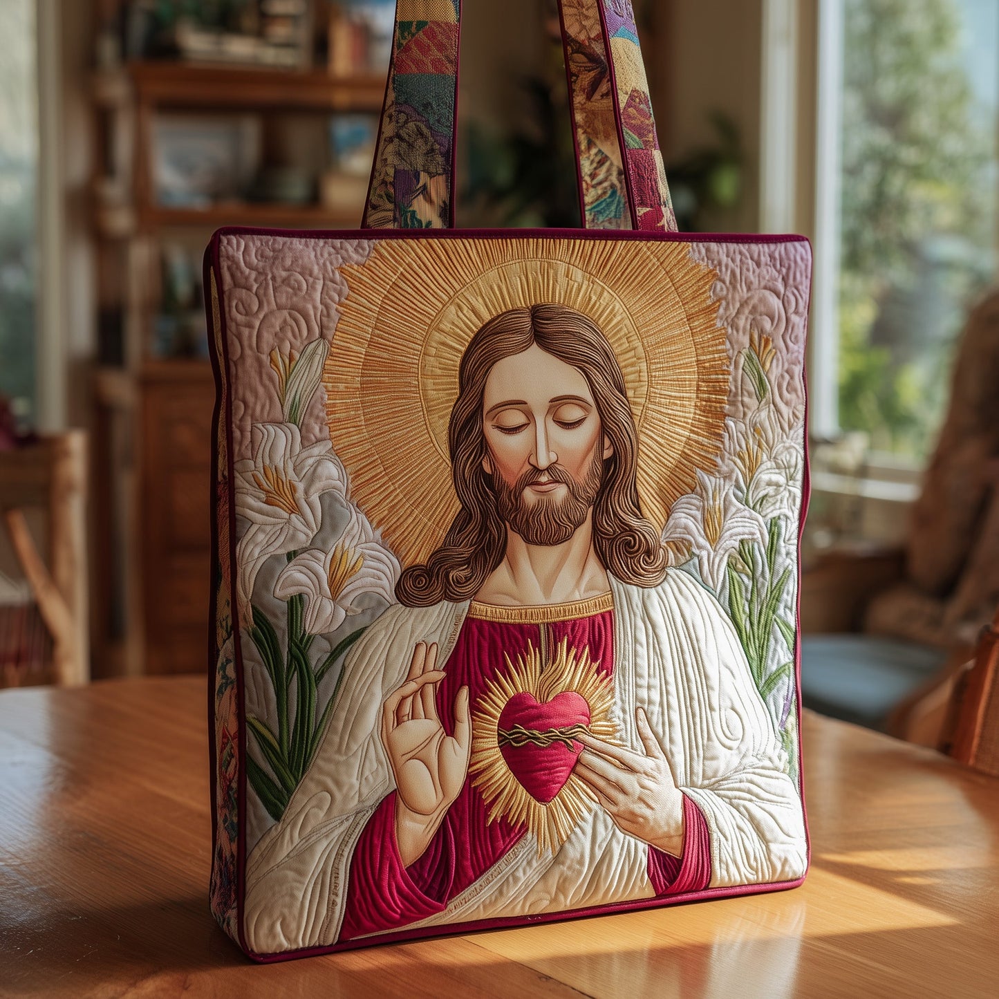 Blessing Wish Quilted Tote Bag GFTONT1690