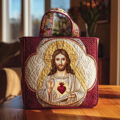 Blessing Wish Quilted Tote Bag GFTONT1691